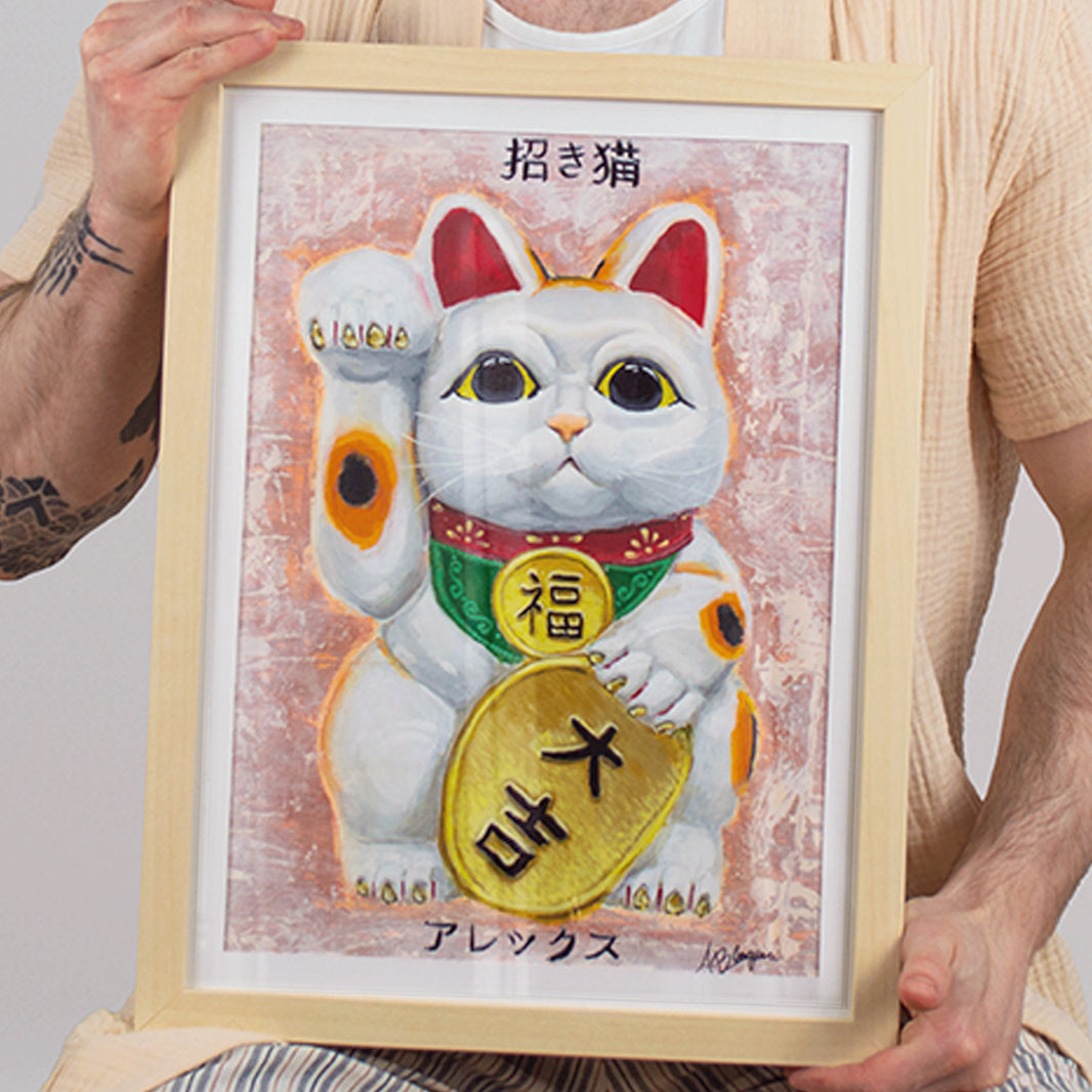Maneki Neko - Original Paintings